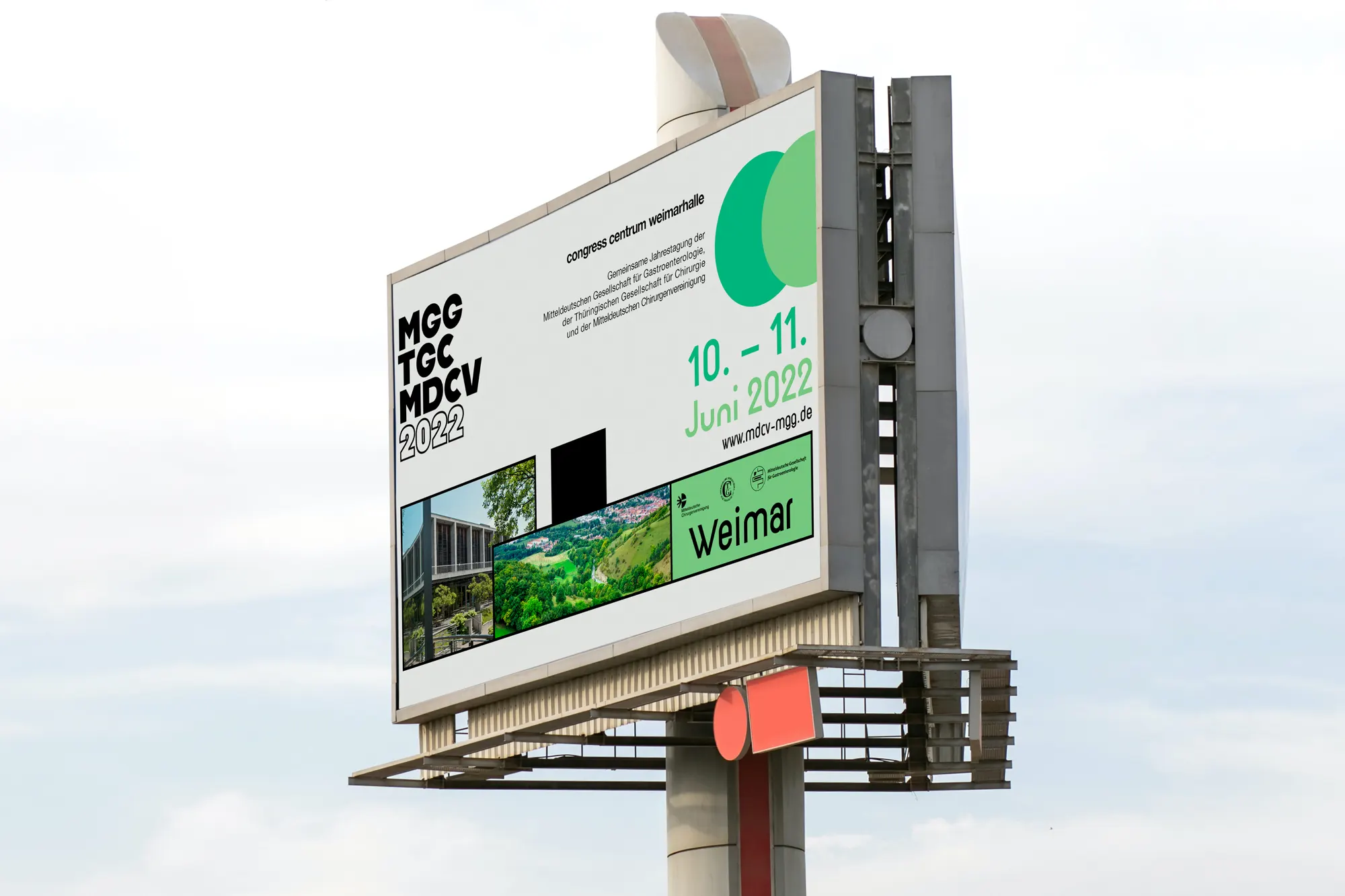 Kongressgestaltung MGG · TGC · MDCV – Billboard-Design